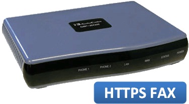 HTTPS Enabled AudioCodes MP-202B Fax