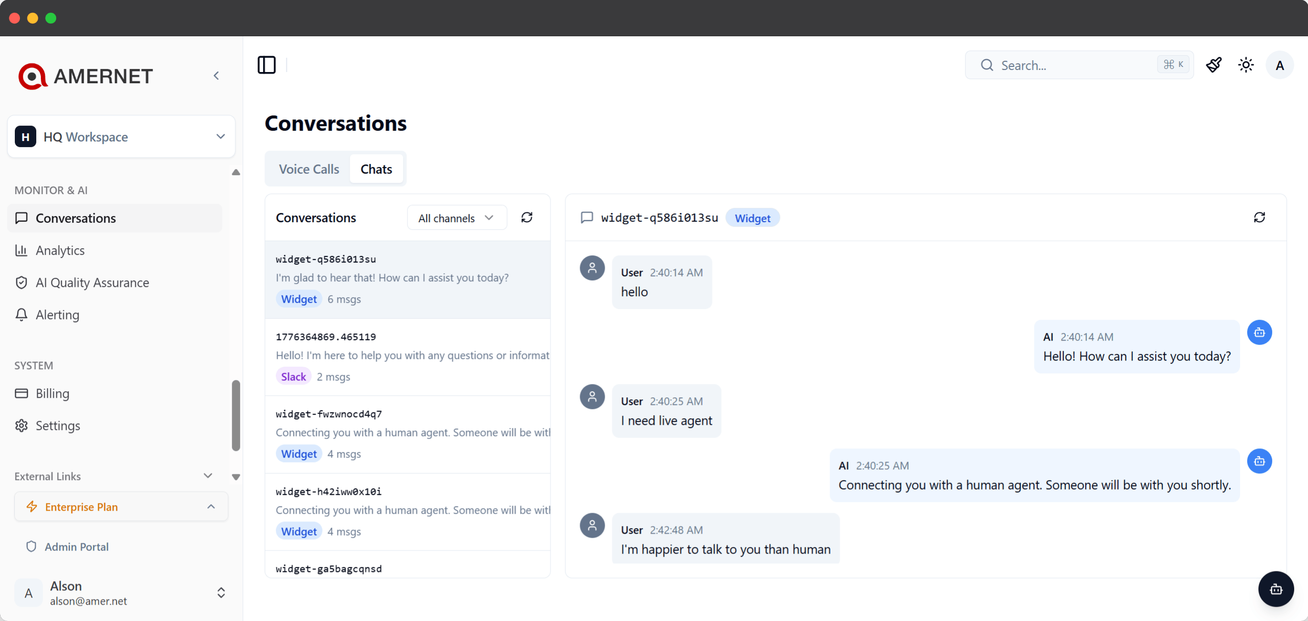 Conversation - Chats